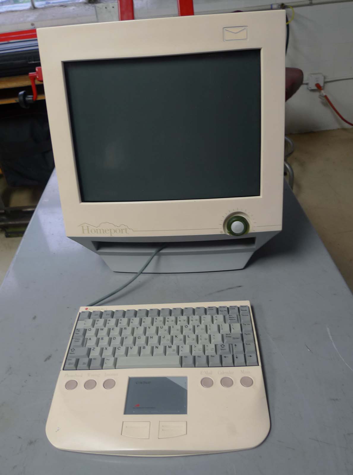 During the Dot Com hysteria of the late ‘90s, anything related to the internet was a bankable idea. This was our answer to the call -- the Home Port computer!